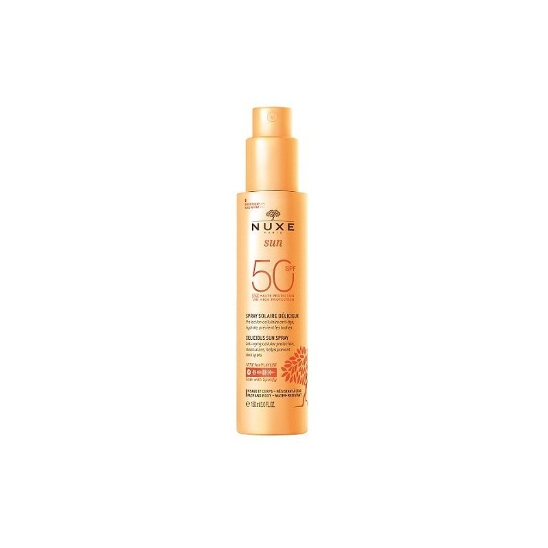 NUXE SUN Αντηλιακό spray σώματος Spf50 150ml