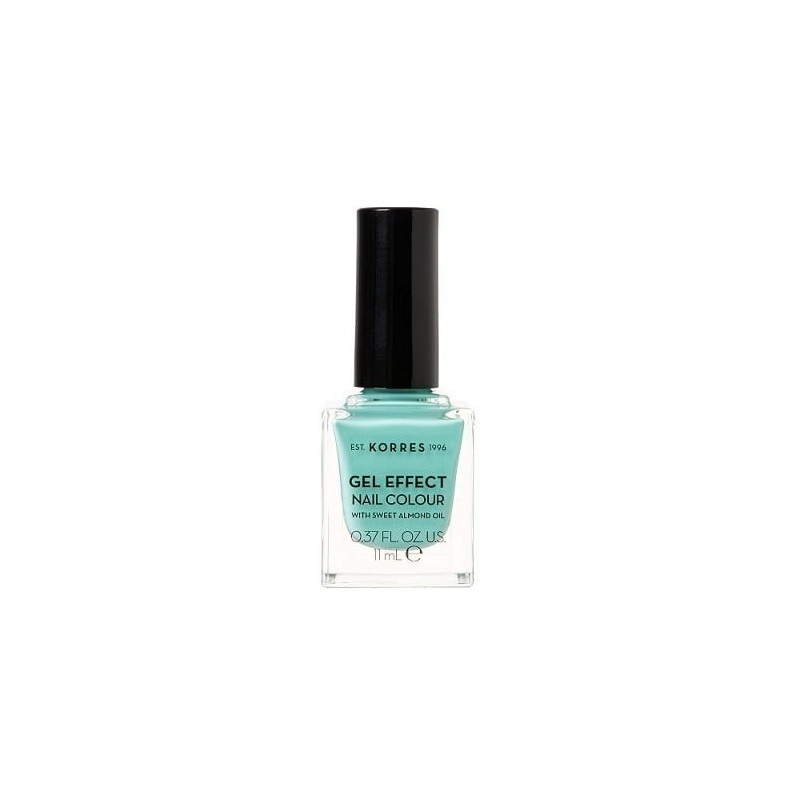 KORRES Gel effect nail colour N98 aquatic turquoise 11ml