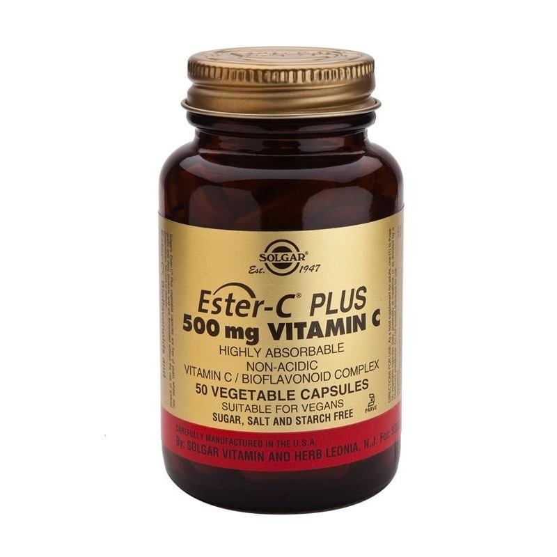 SOLGAR Ester-C 500mg vitamin C 50vegetable capsoules