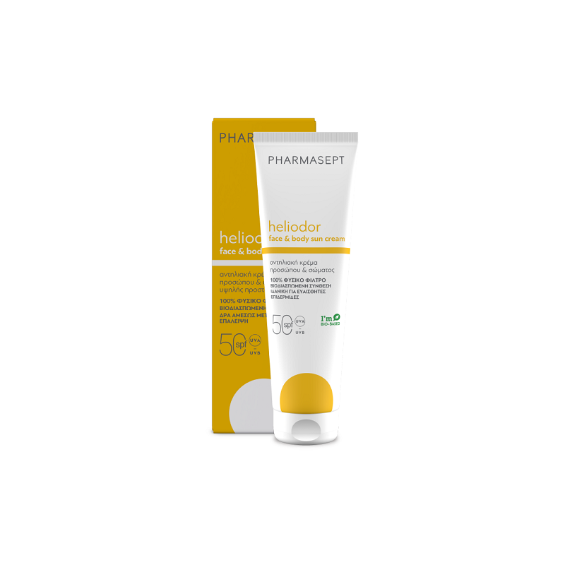 PHARMASEPT Heliodor Αντηλιακή κρέμα προσώπου & σώματος Spf50