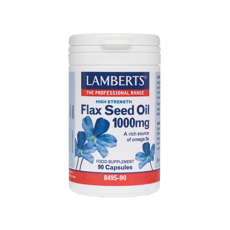 LAMBERTS Flax seed oil 1.000mg 90 caps