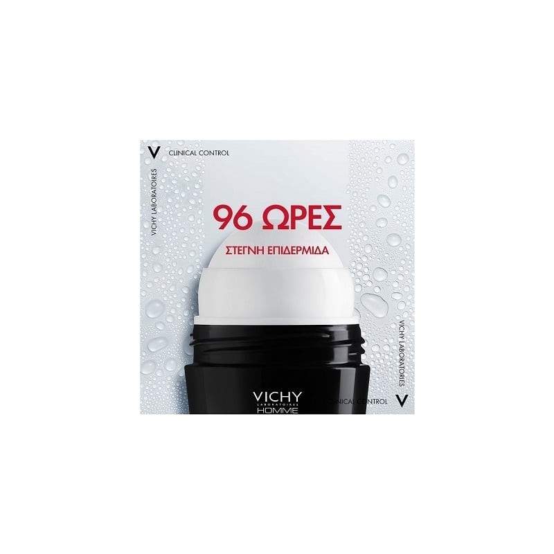 VICHY Homme Αποσμητικό Clinical control deo roll-on