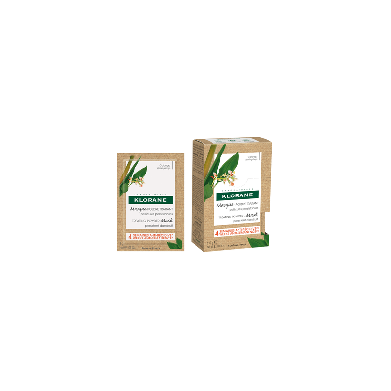 KLORANE Galanga Shampoo Mask 8x3g