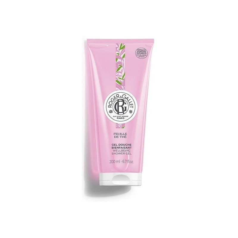 ROGER & GALLET Gel douche Feuille de the 200ml