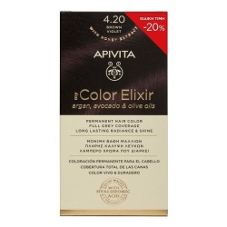 APIVITA Βαφή μαλλιών color elixir N4,20 καστανό βιολετί SPECIAL PRICE