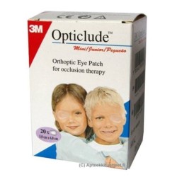 OPTICLUDE Boys & girls mini eye patches 5,0cmX6,2cm 20patches