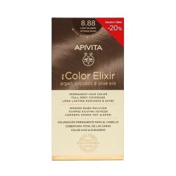 APIVITA Βαφή μαλλιών color elixir N8,88 ξανθό ανοιχτό έντονο περλέ SPECIAL PRICE