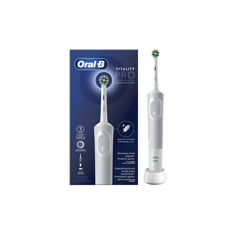 ORAL-B Vitality PRO white-gray