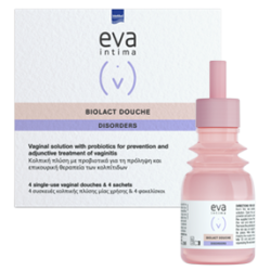 EVA INTIMA Biolact Douche Κολπικές Πλύσεις με Προβιοτικά 4τμχ