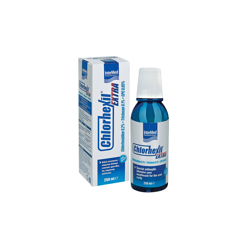 CHLORHEXIL Extra Mouthwash Στοματικό Διάλυμα 250ml