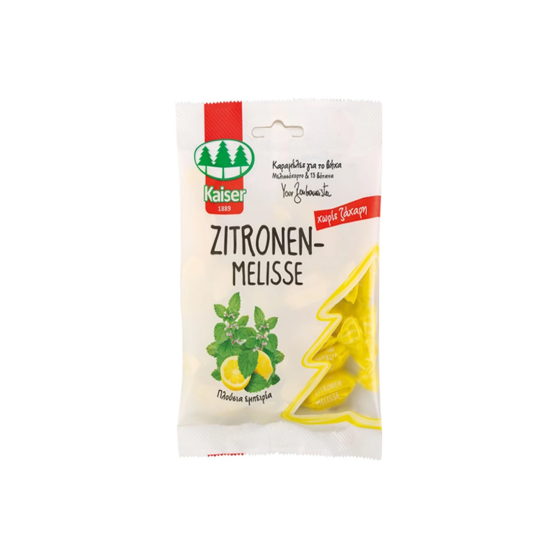 KAISER Zitronenmelisse Καραμέλες με Μελισσόχορτο & 13 Βότανα 75gr
