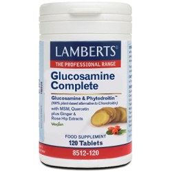 LAMBERTS Glucosamine Complete Vegan Συμπλήρωμα για την Υγεία των Αρθρώσεων 120 ταμπλέτες