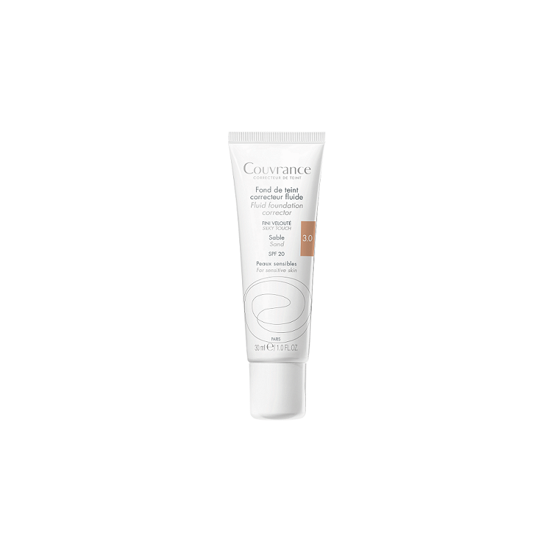 AVENE Couvrance make up fluid SPF20 3.0 Sable 30ml