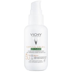 VICHY Capital soleil UV-CLEAR SPF50 για λιπαρή επιδερμίδα 40ml