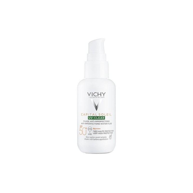 VICHY Capital soleil UV-CLEAR SPF50 για λιπαρή επιδερμίδα 40ml