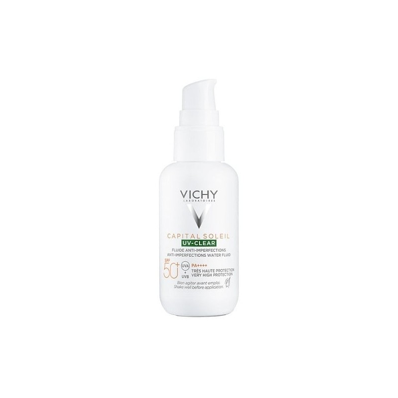 VICHY Capital soleil UV-CLEAR SPF50 για λιπαρή επιδερμίδα 40ml