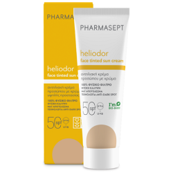 PHARMASEPT Heliodor Αντηλιακή κρέμα προσώπου με χρώμα Spf50 50ml