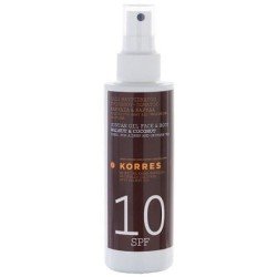 KORRES Αντηλιακό Λάδι μαυρίσματος SPF10 150ml