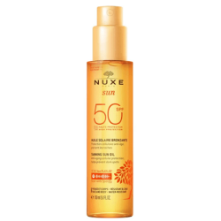 NUXE Sun λάδι μαυρίσματος SPF50