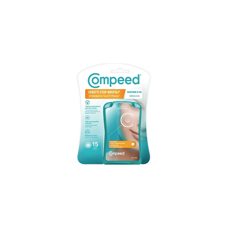 COMPEED Επιθέματα για σπυράκια Καθαρισμός & Κάλυψη 15τμχ