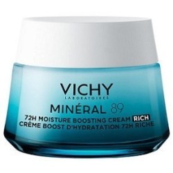 VICHY Mineral 89 κρέμα προσώπου 72H πλούσια υφή 50ml