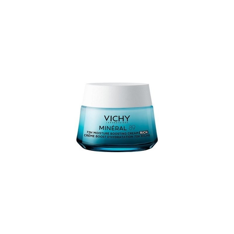 VICHY Mineral 89 κρέμα προσώπου 72H πλούσια υφή 50ml