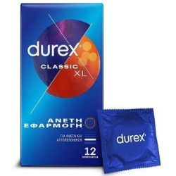 DUREX Προφυλακτικά Classic XL 12τμχ