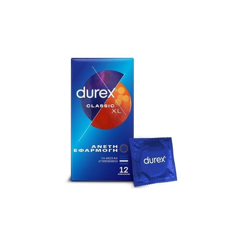 DUREX Προφυλακτικά Classic XL 12τμχ