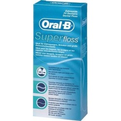 ORAL-B Super floss οδοντικό νήμα 50κομμένα κομμάτια νήματος