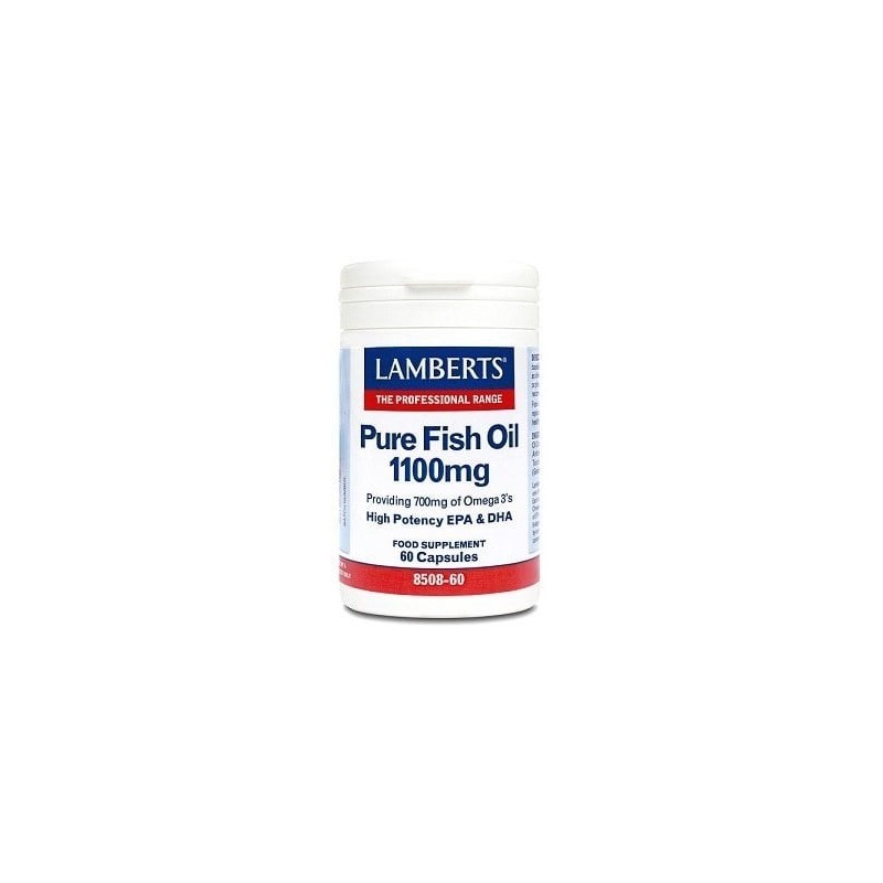 LAMBERTS Pure fish oil 1100mg 60caps