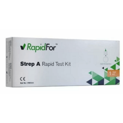 RapidFor Strep A Rapid Test Kit για Ανίχνευση του Στρεπτόκοκκου Τύπου Α 1 Τεμάχιο