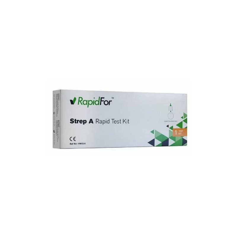 RapidFor Strep A Rapid Test Kit για Ανίχνευση του Στρεπτόκοκκου Τύπου Α 1 Τεμάχιο