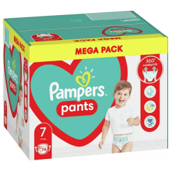 PAMPERS Pants No7 17 kg Mega Pack 74πάνες σε προνομιακή τιμή