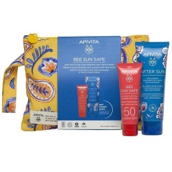 APIVITA Bee sun safe Anti-spot & Anti-age face cream SPF50 50ml & ΔΩΡΟ After sun 100ml & το Υπέροχο Νεσεσέρ