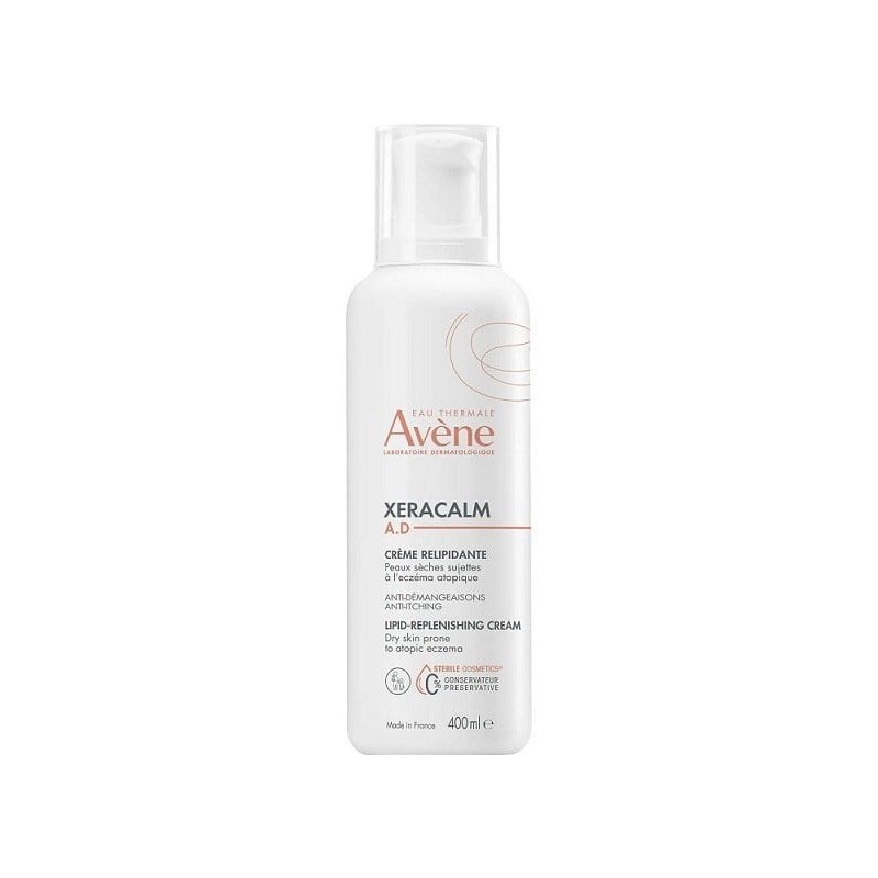 AVENE AD Xeracalm Κρέμα Σώματος Ανάπλασης για Ξηρές Επιδερμίδες 400ml