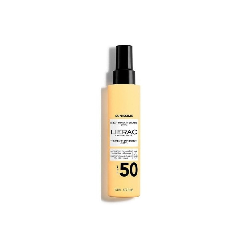 LIERAC Sunissime Αντηλιακό spray Spf50 150ml