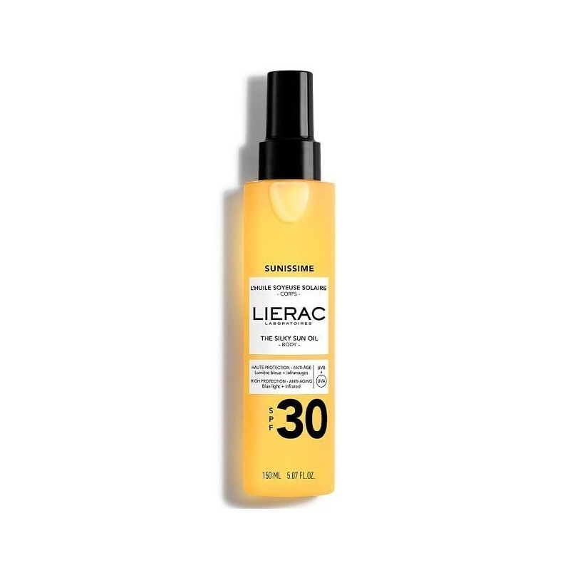 LIERAC Sunissime Αντηλιακό λάδι Spf30 150ml