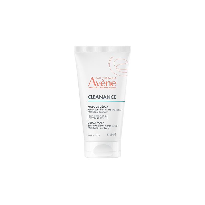 AVENE Cleanance Detox Μάσκα Προσώπου 50ml