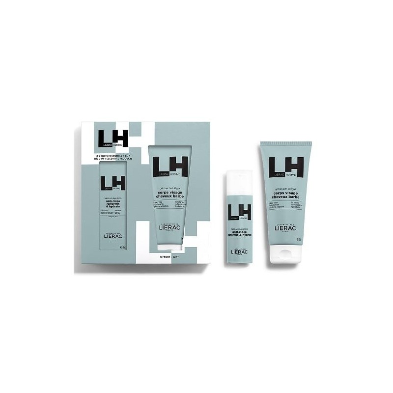 LIERAC Homme Anti-Aging Fluid Πρόσωπο-Μάτια & ΔΩΡΟ Αφρόλουτρο