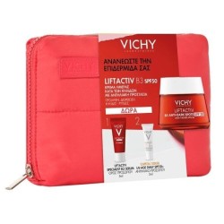 VICHY PROMO Liftactiv Β3 anti-dark spots Spf50 50ml & ΔΩΡΟ Liftactiv Specialist B3 serum 5ml & UV AGE Daily Spf50 3ml