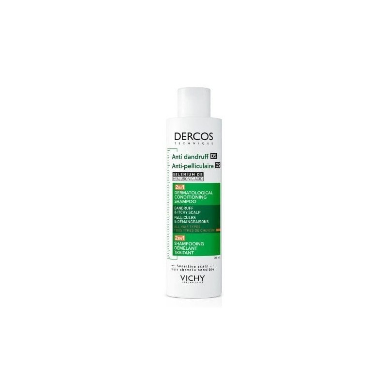 VICHY Dercos AntiDandruff DS 2σε1 Σαμπουάν & Conditioner 200ml