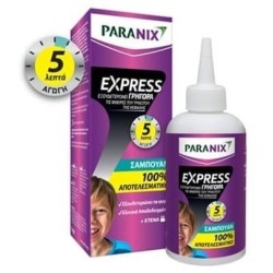 PARANIX Express Αντιφθειρικό Σαμπουάν 200ml + Κτένα