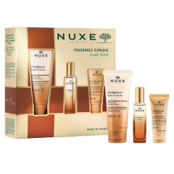 NUXE Set Prodigieux με 3 προϊόντα: Huile de douche 100ml, Lait parfume 30ml, Le parfum 30ml