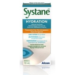 SYSTANE Hydration Χωρίς Συντηρητικά Οφθαλμικές Σταγόνες με Υαλουρονικό Οξύ 10ml