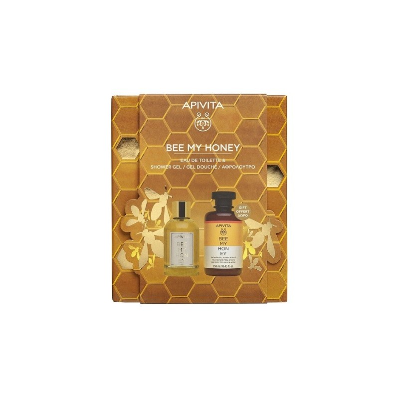 APIVITA Promo Bee my honey με Eau de toilette 100ml & ΔΩΡΟ Αφρόλουτρο 250ml