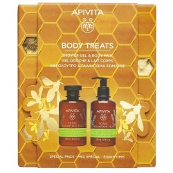 APIVITA Promo Body treats με Tonic mountain tea Αφρόλουτρο 250ml & Γαλάκτωμα 200ml ΕΙΔΙΚΗ ΤΙΜΗ