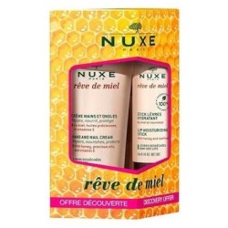 NUXE Promo Reve De Miel με Κρέμα χεριών 30ml & Lipstick 4g