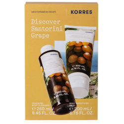 KORRES Promo Αμπέλι Σαντορίνης με Αφρόλουτρο 250ml & Κρέμα σώματος 200ml