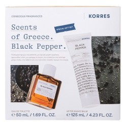 KORRES Set Black Pepper με Eau de Toilette 50ml & Aftershave Balm 125ml