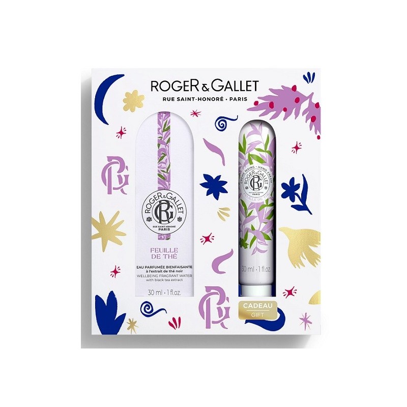 Roger & Gallet Promo Feuille De The Eau Parfumee Bienfaisante 30ml & Κρέμα Χεριών, 30ml